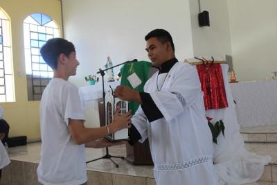 Festa em louvor a SÃ£o Miguel em Laranjeiras do Sul atraiu centenas de fiÃ©is