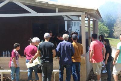 Festa em louvor a SÃ£o Miguel em Laranjeiras do Sul atraiu centenas de fiÃ©is