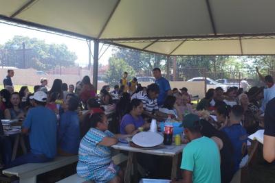 Festa em louvor a SÃ£o Miguel em Laranjeiras do Sul atraiu centenas de fiÃ©is
