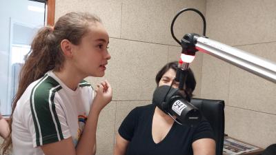 Alunos do 5Âº ano da Escola Anjo da Guarda Visitaram a Campo Aberto FM