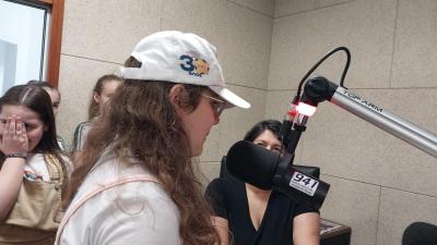 Alunos do 5Âº ano da Escola Anjo da Guarda Visitaram a Campo Aberto FM