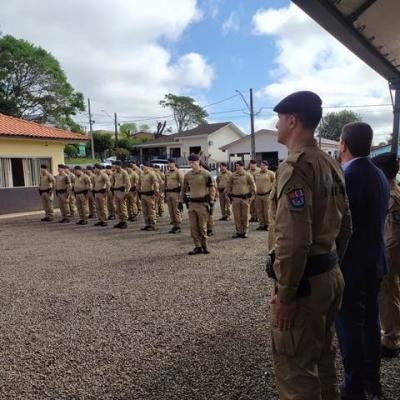 LS: 10Âª Cia da PM comemora um ano
