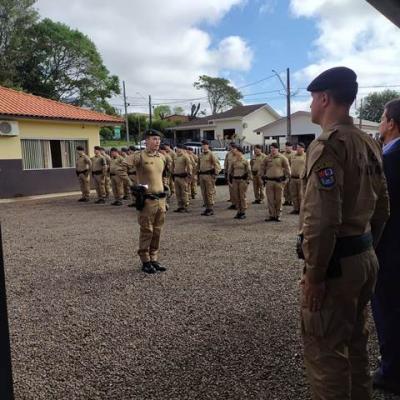 LS: 10Âª Cia da PM comemora um ano