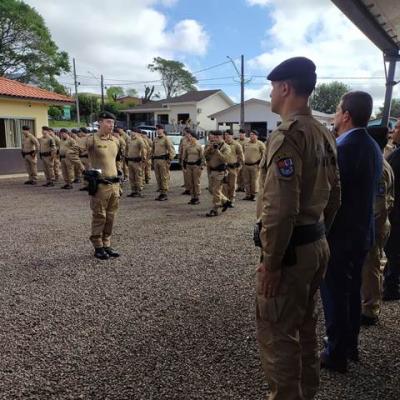 LS: 10Âª Cia da PM comemora um ano