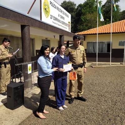 LS: 10Âª Cia da PM comemora um ano