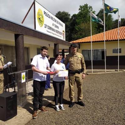 LS: 10Âª Cia da PM comemora um ano