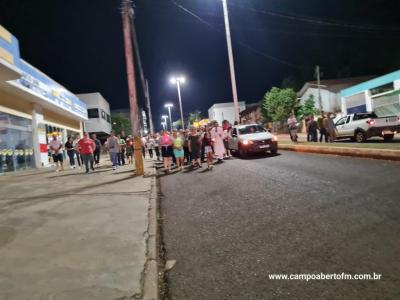 LS: CelebraÃ§Ã£o de peregrinaÃ§Ã£o da Imagem de Nossa Senhora Aparecida abriu a programaÃ§Ã£o religiosa da festa