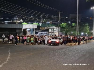 LS: CelebraÃ§Ã£o de peregrinaÃ§Ã£o da Imagem de Nossa Senhora Aparecida abriu a programaÃ§Ã£o religiosa da festa