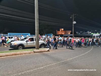 LS: CelebraÃ§Ã£o de peregrinaÃ§Ã£o da Imagem de Nossa Senhora Aparecida abriu a programaÃ§Ã£o religiosa da festa