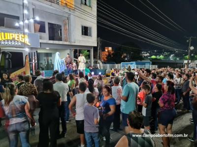 LS: CelebraÃ§Ã£o de peregrinaÃ§Ã£o da Imagem de Nossa Senhora Aparecida abriu a programaÃ§Ã£o religiosa da festa