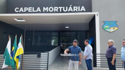 ReinauguraÃ§Ã£o da Capela MortuÃ¡ria Municipal oferece mais conforto e dignidade em Laranjeiras do Sul