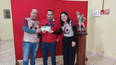 ComissÃ£o Organizadora da Festa da Comunidade SÃ£o Miguel de Laranjeiras do Sul realiza entrega de prÃªmios e prestaÃ§Ã£o de contas