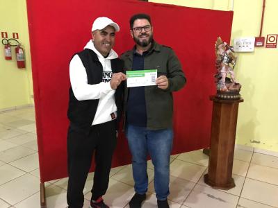 ComissÃ£o Organizadora da Festa da Comunidade SÃ£o Miguel de Laranjeiras do Sul realiza entrega de prÃªmios e prestaÃ§Ã£o de contas