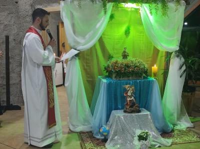 2Âº dia da Novena em louvor a Frei GalvÃ£o teve a participaÃ§Ã£o da comunidade SÃ£o Miguel e Pastoral da Pessoa Idosa