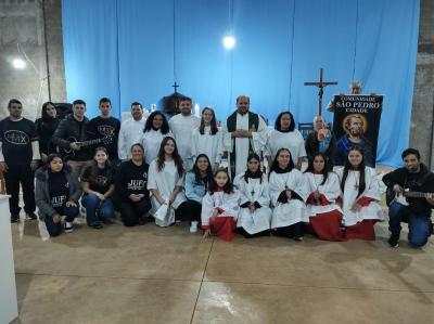 Novenas de Frei GalvÃ£o estÃ£o acontecendo no Bairro BancÃ¡rios com a participaÃ§Ã£o das comunidades
