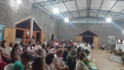 7Âº Dia da Novena em louvor a Frei GalvÃ£o teve a participaÃ§Ã£o do Ãgua Verde e TerÃ§o das Mulheres
