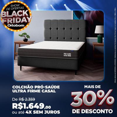 Ortobom  apresenta a maior Black Friday de ColchÃµes do Brasil