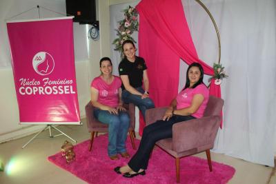 Coprossel Realiza Encontro de ConscientizaÃ§Ã£o para a SaÃºde Feminina no Outubro Rosa