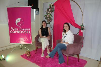Coprossel Realiza Encontro de ConscientizaÃ§Ã£o para a SaÃºde Feminina no Outubro Rosa