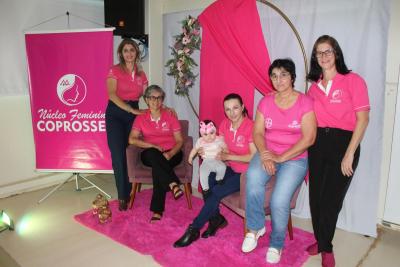Coprossel Realiza Encontro de ConscientizaÃ§Ã£o para a SaÃºde Feminina no Outubro Rosa