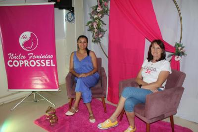 Coprossel Realiza Encontro de ConscientizaÃ§Ã£o para a SaÃºde Feminina no Outubro Rosa
