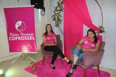 Coprossel Realiza Encontro de ConscientizaÃ§Ã£o para a SaÃºde Feminina no Outubro Rosa