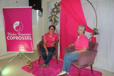 Coprossel Realiza Encontro de ConscientizaÃ§Ã£o para a SaÃºde Feminina no Outubro Rosa