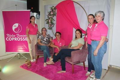 Coprossel Realiza Encontro de ConscientizaÃ§Ã£o para a SaÃºde Feminina no Outubro Rosa