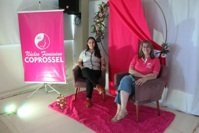 Coprossel Realiza Encontro de ConscientizaÃ§Ã£o para a SaÃºde Feminina no Outubro Rosa