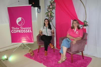 Coprossel Realiza Encontro de ConscientizaÃ§Ã£o para a SaÃºde Feminina no Outubro Rosa