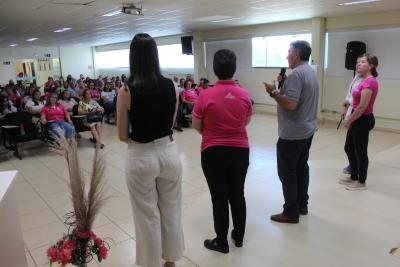 Coprossel Realiza Encontro de ConscientizaÃ§Ã£o para a SaÃºde Feminina no Outubro Rosa