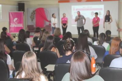 Coprossel Realiza Encontro de ConscientizaÃ§Ã£o para a SaÃºde Feminina no Outubro Rosa