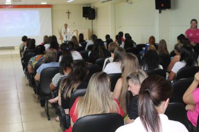 Coprossel Realiza Encontro de ConscientizaÃ§Ã£o para a SaÃºde Feminina no Outubro Rosa