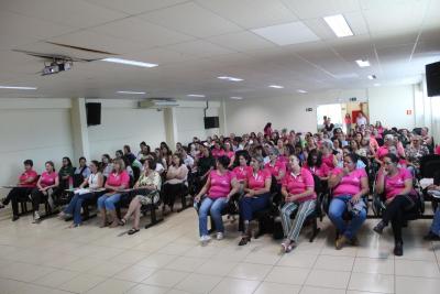 Coprossel Realiza Encontro de ConscientizaÃ§Ã£o para a SaÃºde Feminina no Outubro Rosa