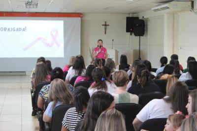 Coprossel Realiza Encontro de ConscientizaÃ§Ã£o para a SaÃºde Feminina no Outubro Rosa