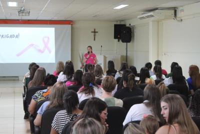 Coprossel Realiza Encontro de ConscientizaÃ§Ã£o para a SaÃºde Feminina no Outubro Rosa