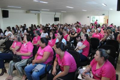 Coprossel Realiza Encontro de ConscientizaÃ§Ã£o para a SaÃºde Feminina no Outubro Rosa