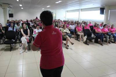 Coprossel Realiza Encontro de ConscientizaÃ§Ã£o para a SaÃºde Feminina no Outubro Rosa
