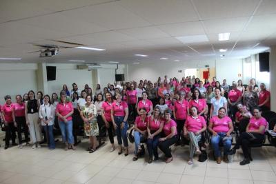 Coprossel Realiza Encontro de ConscientizaÃ§Ã£o para a SaÃºde Feminina no Outubro Rosa