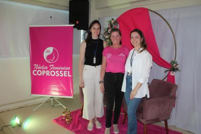 Coprossel Realiza Encontro de ConscientizaÃ§Ã£o para a SaÃºde Feminina no Outubro Rosa