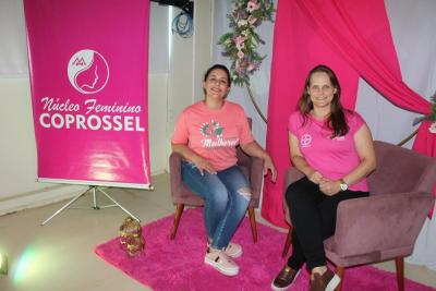 Coprossel Realiza Encontro de ConscientizaÃ§Ã£o para a SaÃºde Feminina no Outubro Rosa