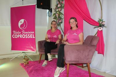 Coprossel Realiza Encontro de ConscientizaÃ§Ã£o para a SaÃºde Feminina no Outubro Rosa