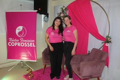 Coprossel Realiza Encontro de ConscientizaÃ§Ã£o para a SaÃºde Feminina no Outubro Rosa