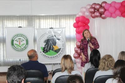 ReuniÃ£o da ComissÃ£o de Mulheres Rurais em Laranjeiras do Sul: LideranÃ§a e Fortalecimento da Mulher no Campo