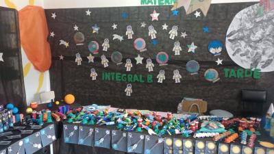 7Âª Feira de CiÃªncias do CMEI Nossa Senhora das GraÃ§as encanta com tema sobre o Universo