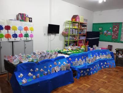 7Âª Feira de CiÃªncias do CMEI Nossa Senhora das GraÃ§as encanta com tema sobre o Universo