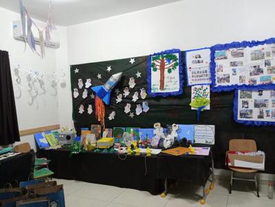 7Âª Feira de CiÃªncias do CMEI Nossa Senhora das GraÃ§as encanta com tema sobre o Universo