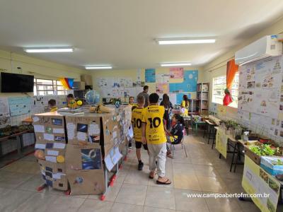 Escola Irma Inez Vailatti de Porto Barreiro realizou no Ãºltimo sÃ¡bado, Mostra PedagÃ³gica