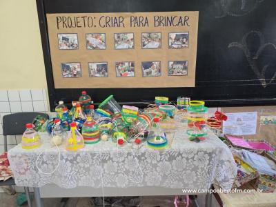 Escola Irma Inez Vailatti de Porto Barreiro realizou no Ãºltimo sÃ¡bado, Mostra PedagÃ³gica