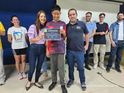 Centro da Juventude e RÃ¡dio Campo Aberto realizaram a Entrega Certificados aos Alunos do Projeto Jovens Comunicadores